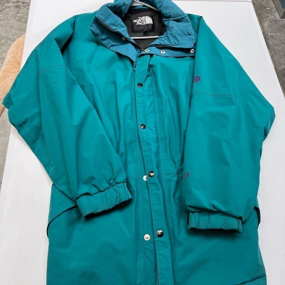 COPY - The North Face Gore Tex Jacket Womens Large teal Long Sleeve Full Zip